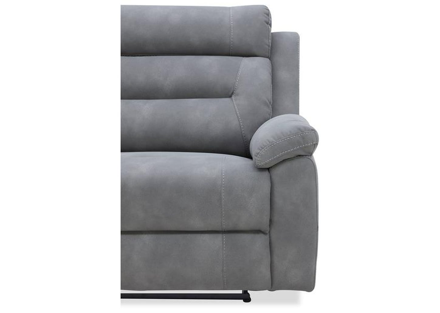 Sofá 3 Lugares Retrátil Reclinável Elétrico Poliéster e PU Molas Ensacadas Mova Caemmun