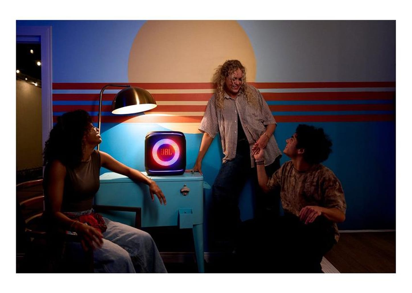 Caixa de Som JBL PartyBox Encore 2 Bluetooth Amplificada Portátil 100W RMS USB-C