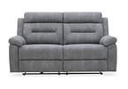 Sofá 2 Lugares Retrátil Reclinável Elétrico Poliéster e PU Molas Ensacadas Mova Caemmun