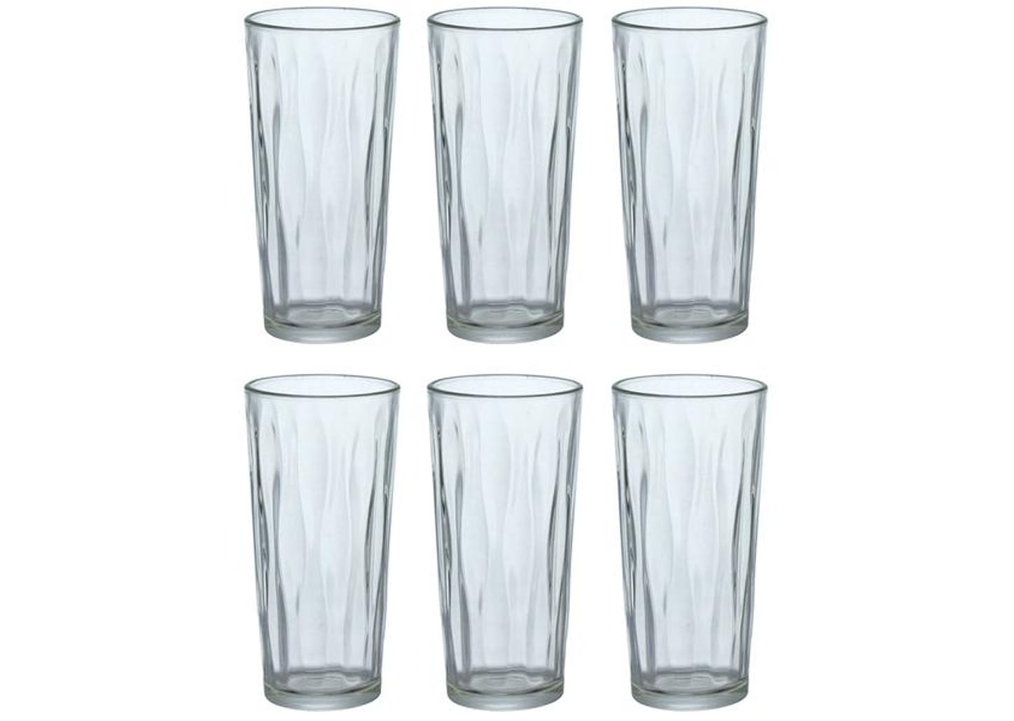 Jogo de Copos de Vidro 265ml 6 Peças Hauskraft Pésaro