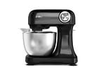 Batedeira Planetária Arno Inox e Preta 500W 12 Velocidades Tigela Inox 3,5L Bake Easy KM10 com 3 Batedores