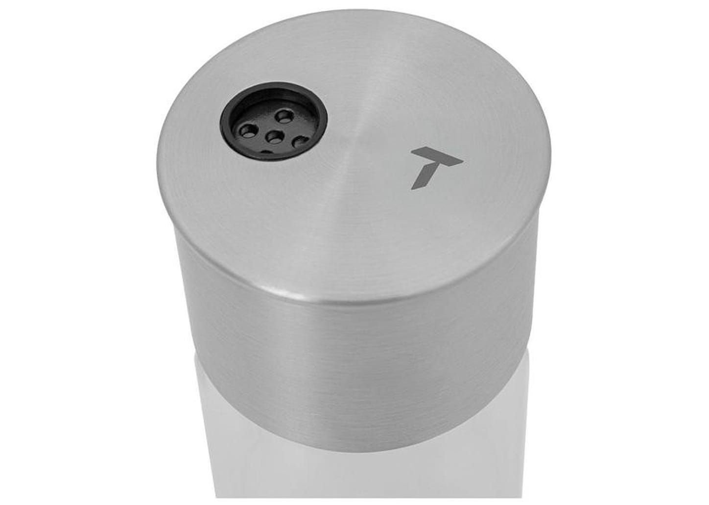 Porta-tempero Inox e Vidro 6 Peças Tramontina Realce com Suporte