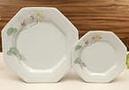 Aparelho de Jantar Chá 30 Peças Schmidt Porcelana - Octogonal Classic Encanto