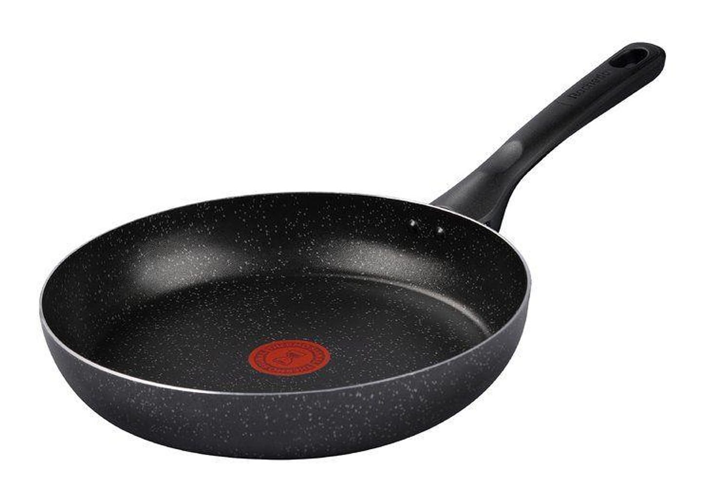 Frigideira Antiaderente Rochedo de Alumínio Stone Pro Preto e Cinza 24cm