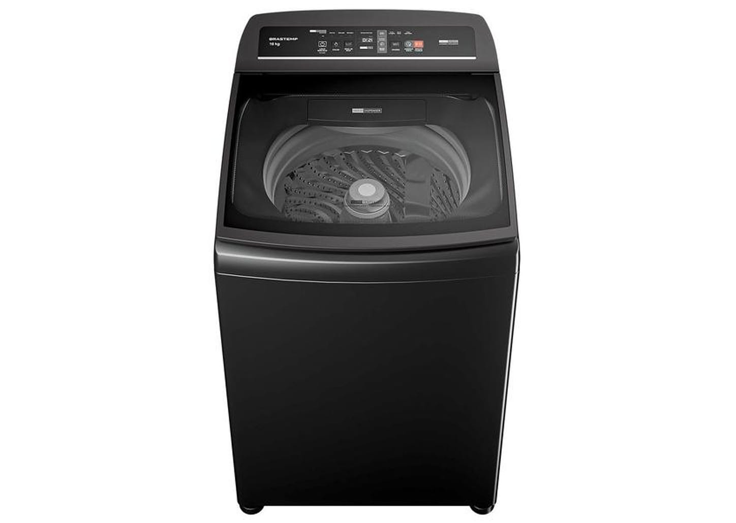 Lavadora de Roupas Brastemp 16kg Cesto Inox 12 Programas de Lavagem Cinza BWT16A9