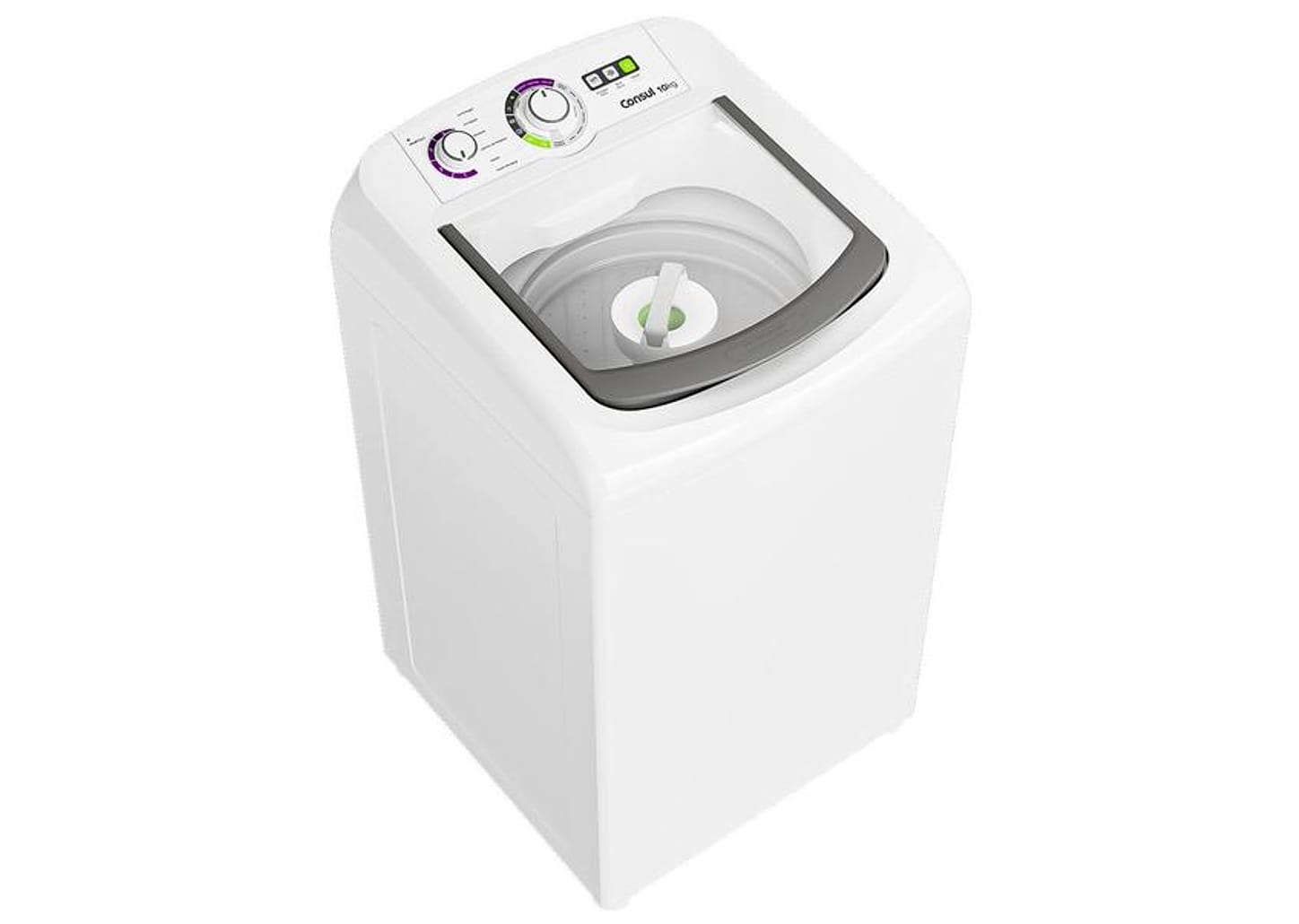 Lavadora de Roupas Consul 10kg 16 Programas de Lavagem Branca CWB10BB