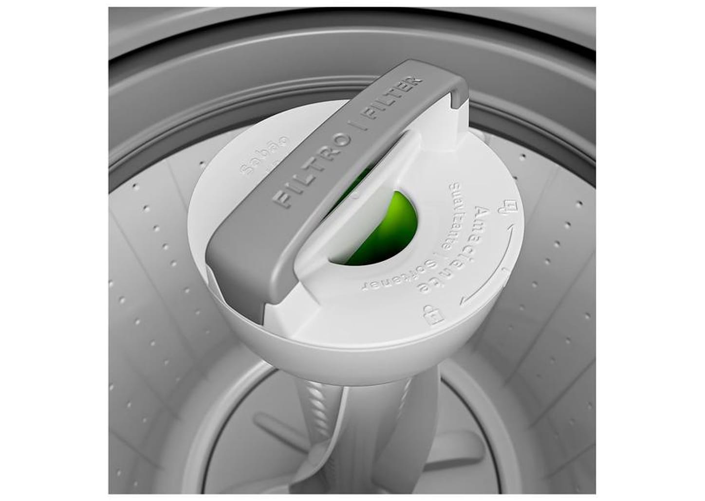 Lavadora de Roupas Consul 10kg 16 Programas de Lavagem Branca CWB10BB