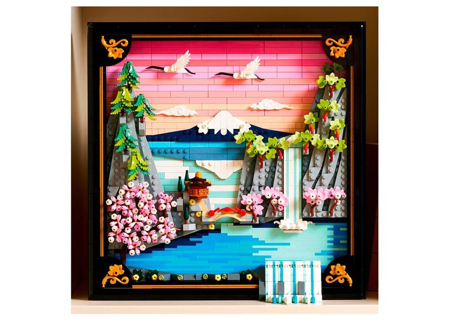 LEGO Art Paisagem Japonesa com Cerejeira 31218