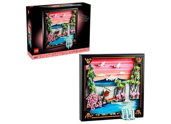 LEGO Art Paisagem Japonesa com Cerejeira 31218