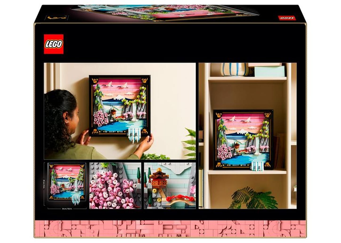 LEGO Art Paisagem Japonesa com Cerejeira 31218