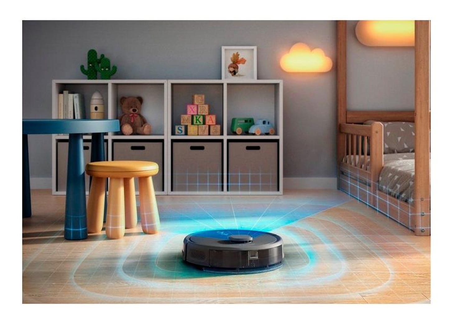 Robô Aspirador Limpa Piso Electrolux Experience ERB60 140W com Mapeamento Compatível com Alexa 3016AEG0002