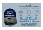 Robô Aspirador Limpa Piso Electrolux Experience ERB60 140W com Mapeamento Compatível com Alexa 3016AEG0002