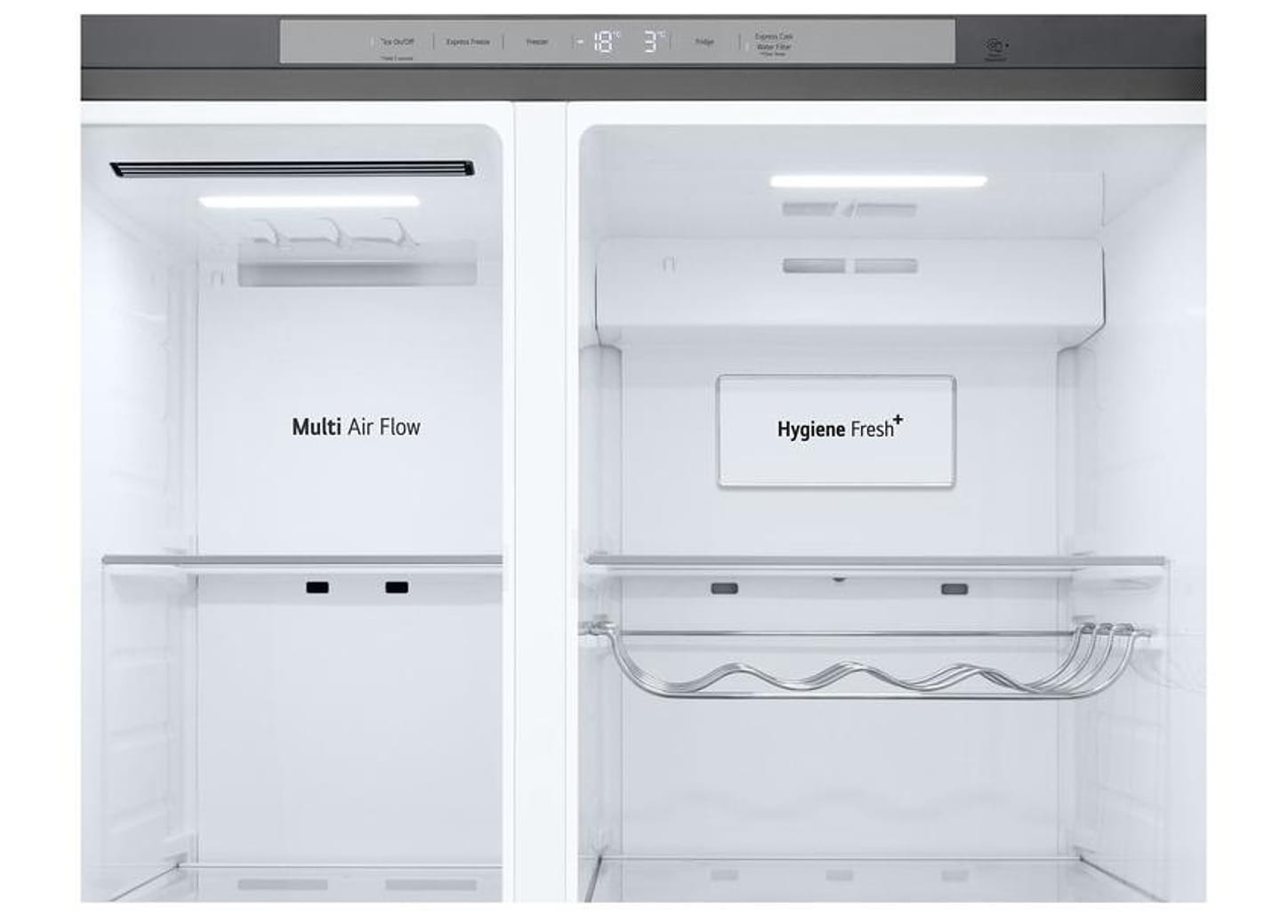 Geladeira/Refrigerador LG Smart Frost Free Side by Side Inox Look 638L GC-L267KLQX Bivolt