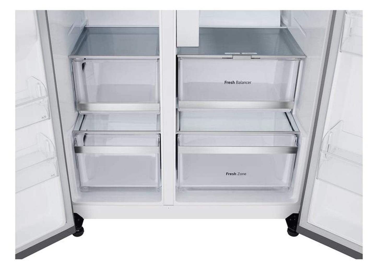 Geladeira/Refrigerador LG Smart Frost Free Side by Side Inox Look 638L GC-L267KLQX Bivolt