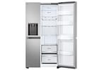 Geladeira/Refrigerador LG Smart Frost Free Side by Side Inox Look 638L GC-L267KLQX Bivolt