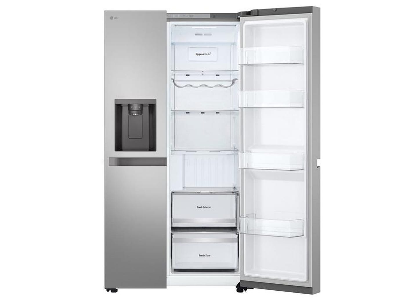 Geladeira/Refrigerador LG Smart Frost Free Side by Side Inox Look 638L GC-L267KLQX Bivolt