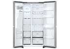 Geladeira/Refrigerador LG Smart Frost Free Side by Side Inox Look 638L GC-L267KLQX Bivolt
