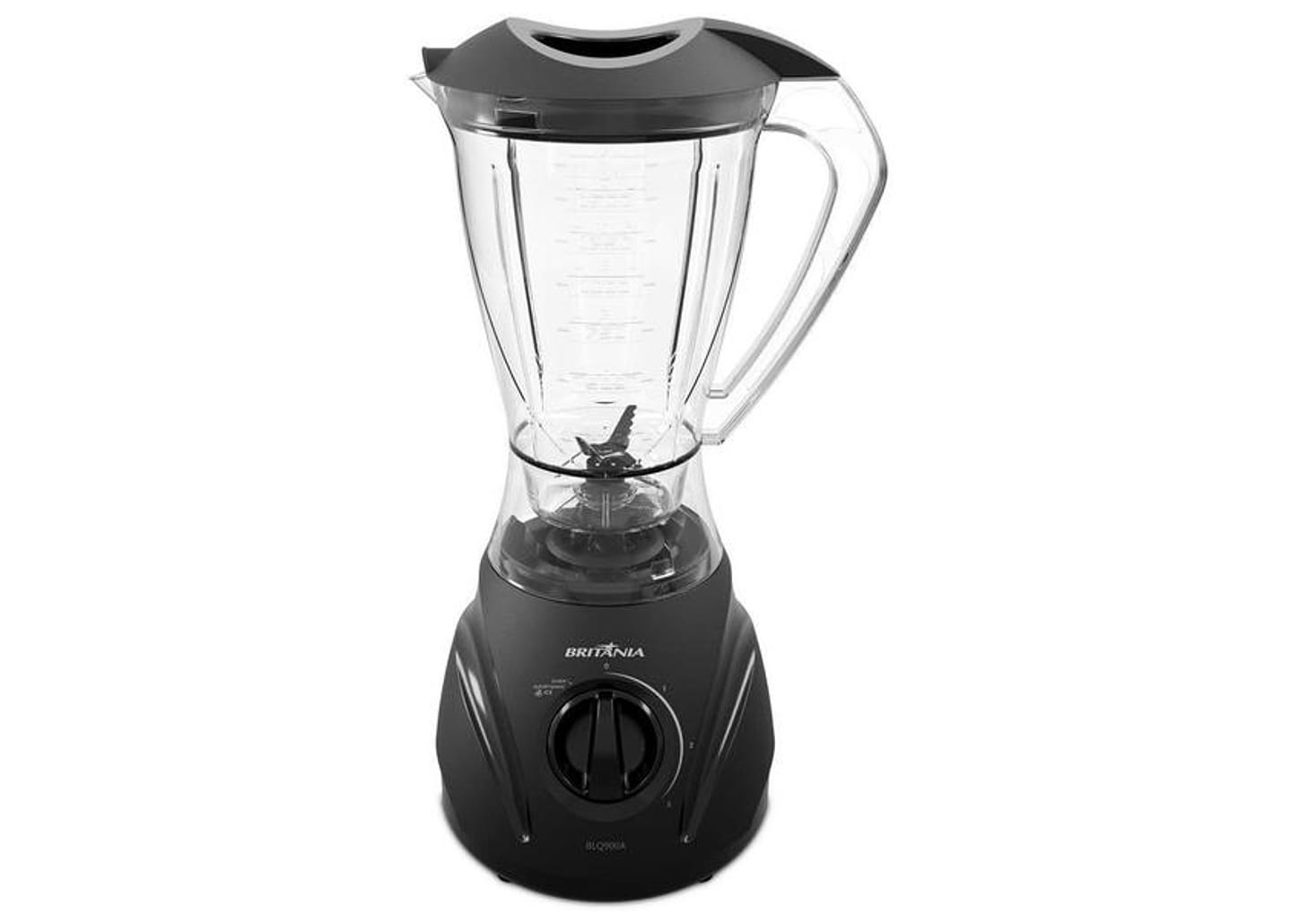 Liquidificador Britânia BLQ900A Plástico 600W 2,1L Preto 33101310