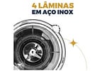 Liquidificador Britânia BLQ900A Plástico 600W 2,1L Preto 33101310