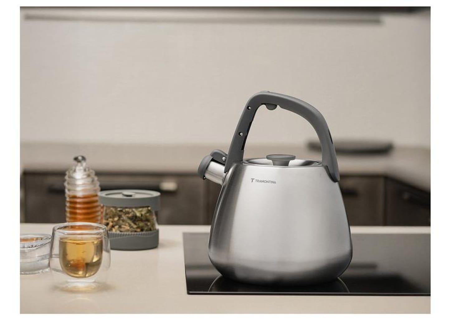 Chaleira Tramontina Inox com Apito 2,5L 61488250