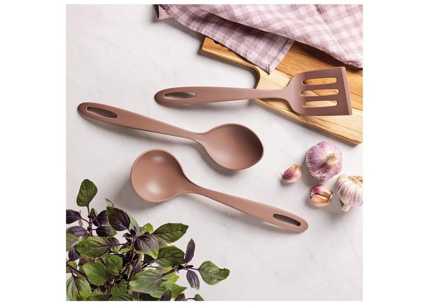 Conjunto de Utensílios de Nylon Tramontina Ability 3 Peças