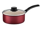 Panela Tramontina Antiaderente de Alumínio Vermelho 20cm 2,8L Turim