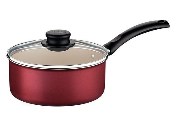 Panela Tramontina Antiaderente de Alumínio Vermelho 20cm 2,8L Turim