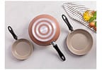 Conjunto de Frigideiras Antiaderente Tramontina Linz Mochaccino 3 Peças