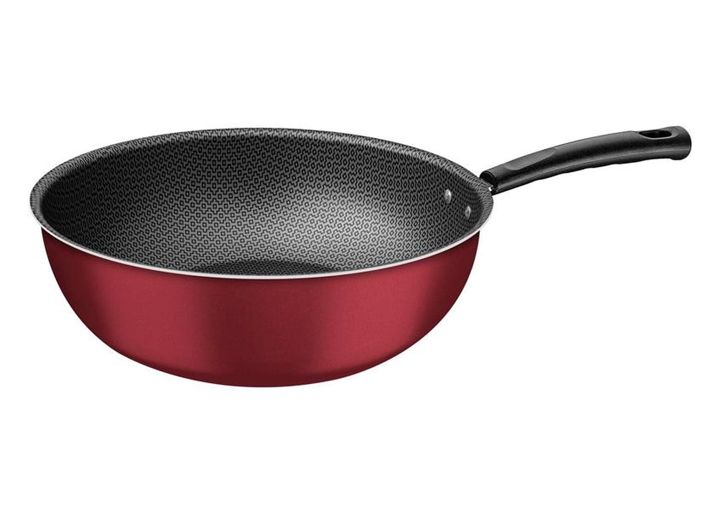 Frigideira Funda Antiaderente Tramontina de Alumínio Versalhes Vermelho 28cm