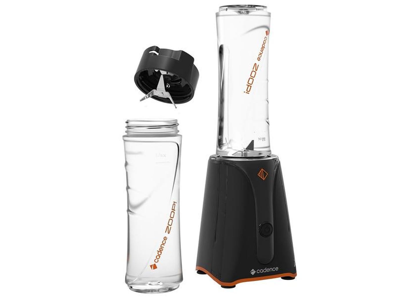 Liquidificador Cadence Contrast BLD701 600W 500ml Preto e Laranja