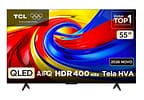 Smart TV 55" TCL 4K UHD QLED 55P7L Google TV 2026
