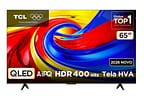 Smart TV 65" TCL 4K UHD QLED 65P7L Google TV 2026