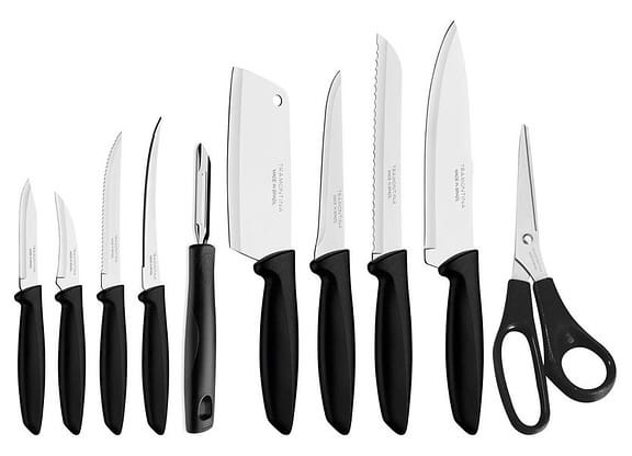 Jogo de Facas Tramontina Inox Plenus 10 Peças