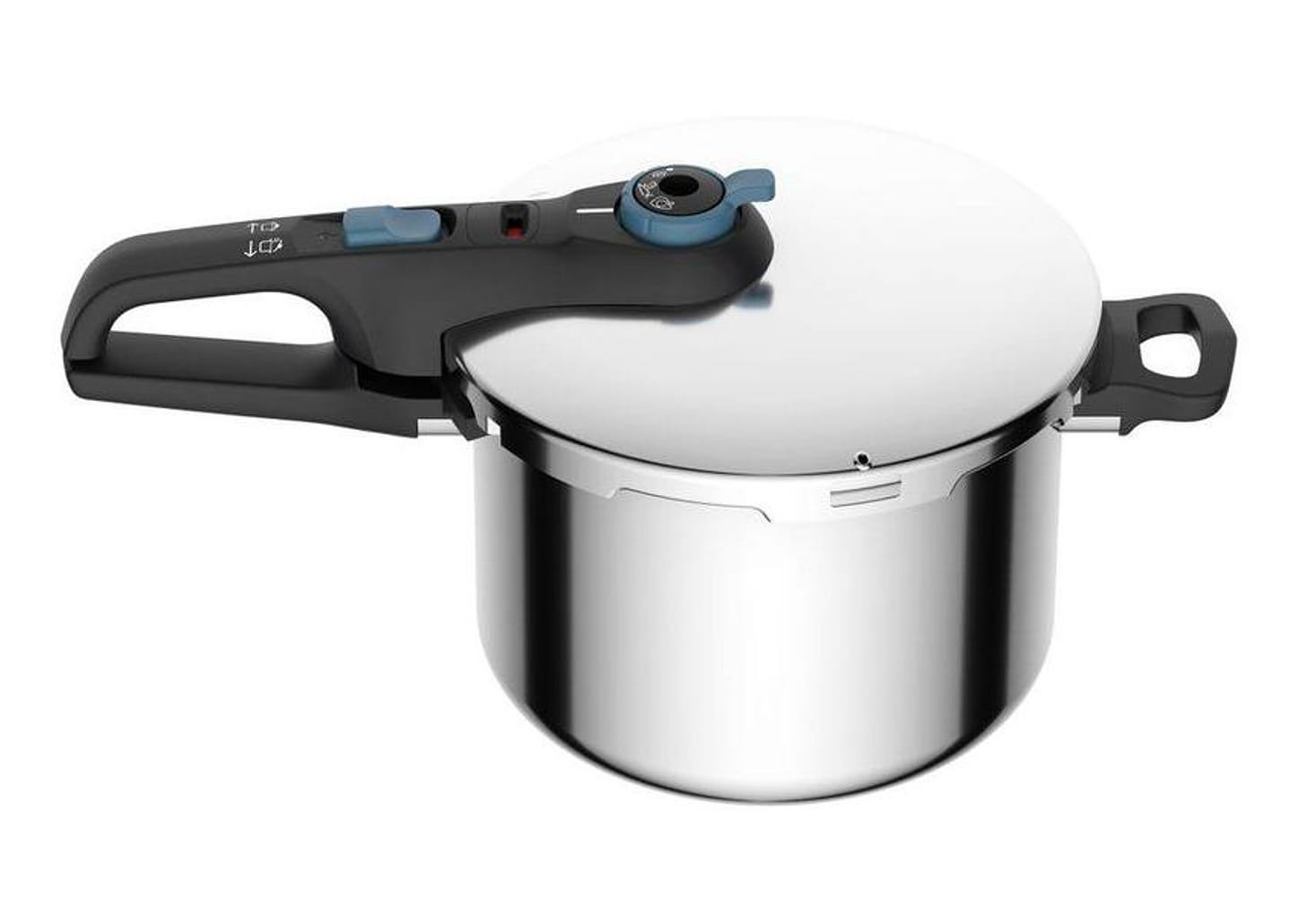 Panela de Pressão Rochedo 6L Inox Indução Trendy