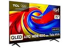 Smart TV 75" TCL 4K UHD QLED 75P7L Google TV 2026