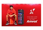 Caixa de Som Torre Amvox ATX 2108M Quadradinho Bluetooth 2100W Amplificada