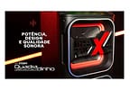Caixa de Som Torre Amvox ATX 2108M Quadradinho Bluetooth 2100W Amplificada