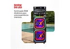 Caixa de Som Torre Amvox ATX 2108M Quadradinho Bluetooth 2100W Amplificada