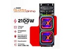 Caixa de Som Torre Amvox ATX 2108M Quadradinho Bluetooth 2100W Amplificada