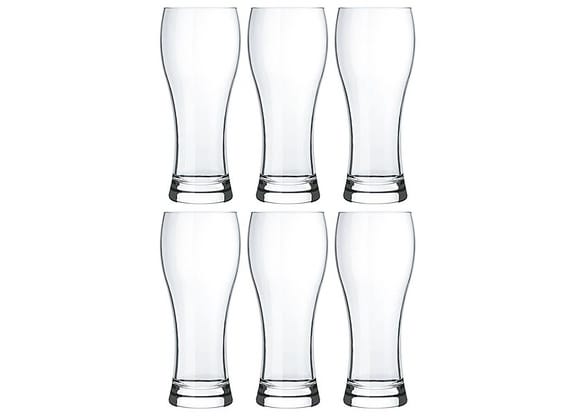 Jogo de Copos de Vidro Joinvile de Cerveja 300ml 6 Peças Nadir