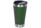 Copo Térmico Fratelli para Cerveja Premium Verde 400ml com Tampa e Abridor