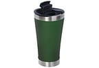 Copo Térmico Fratelli para Cerveja Premium Verde 400ml com Tampa e Abridor