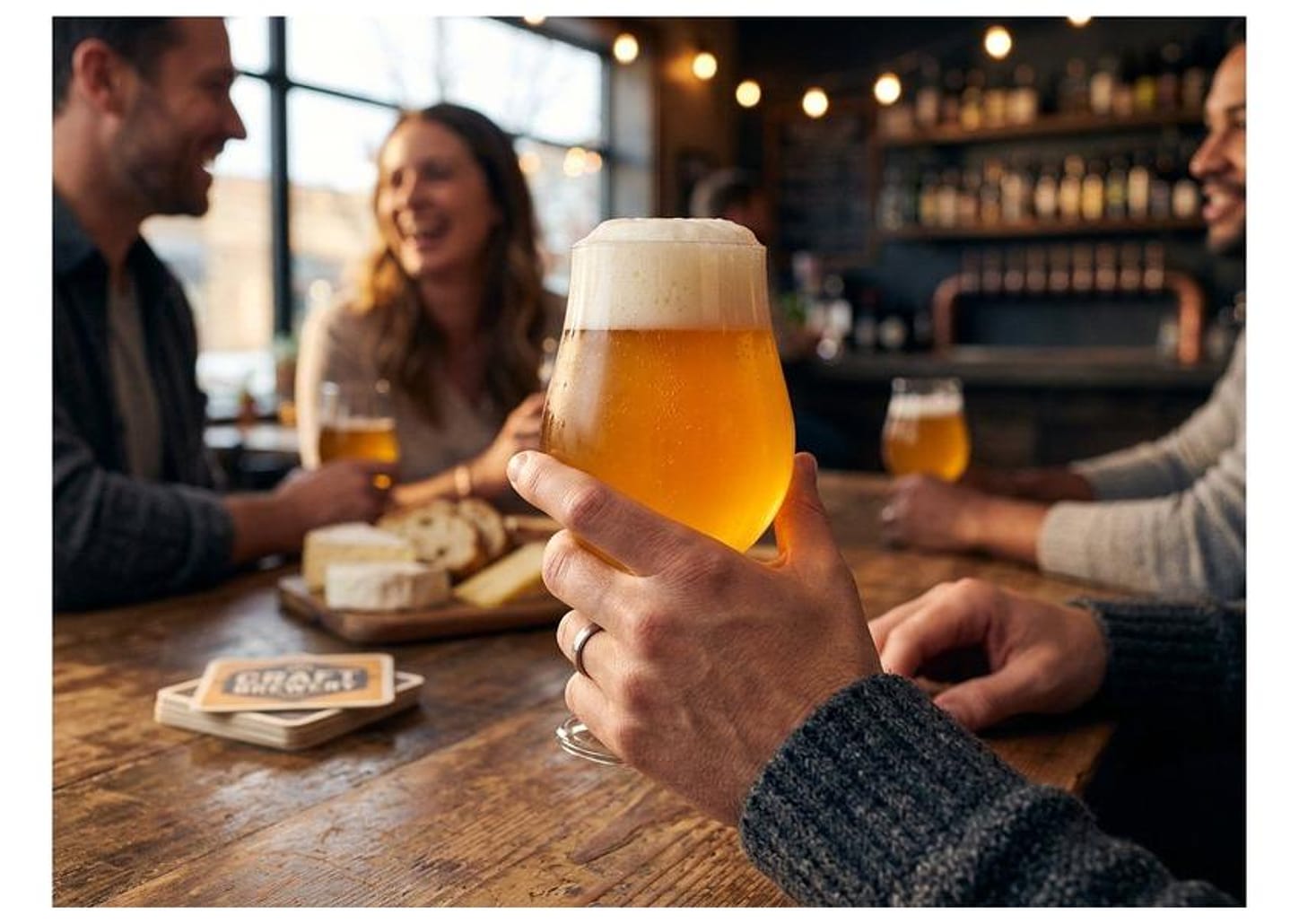 Jogo de Taças de Vidropara Cerveja 400ml 6 Peças Nadir Dublin
