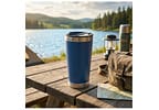 Copo Térmico Fratelli para Cerveja Premium Azul 400ml com Tampa e Abridor