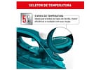Ferro de Passar Roupa a Vapor Arno Ultragliss Protect FUP1 Turquesa 1830009392