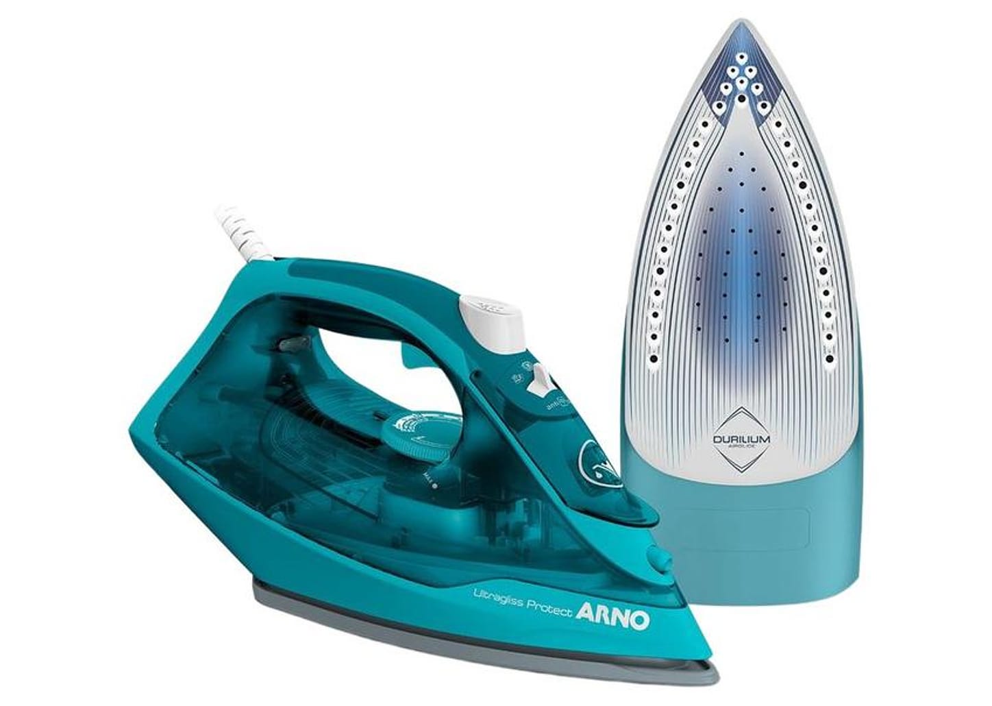 Ferro de Passar Roupa a Vapor Arno Ultragliss Protect FUP1 Turquesa 1830009392