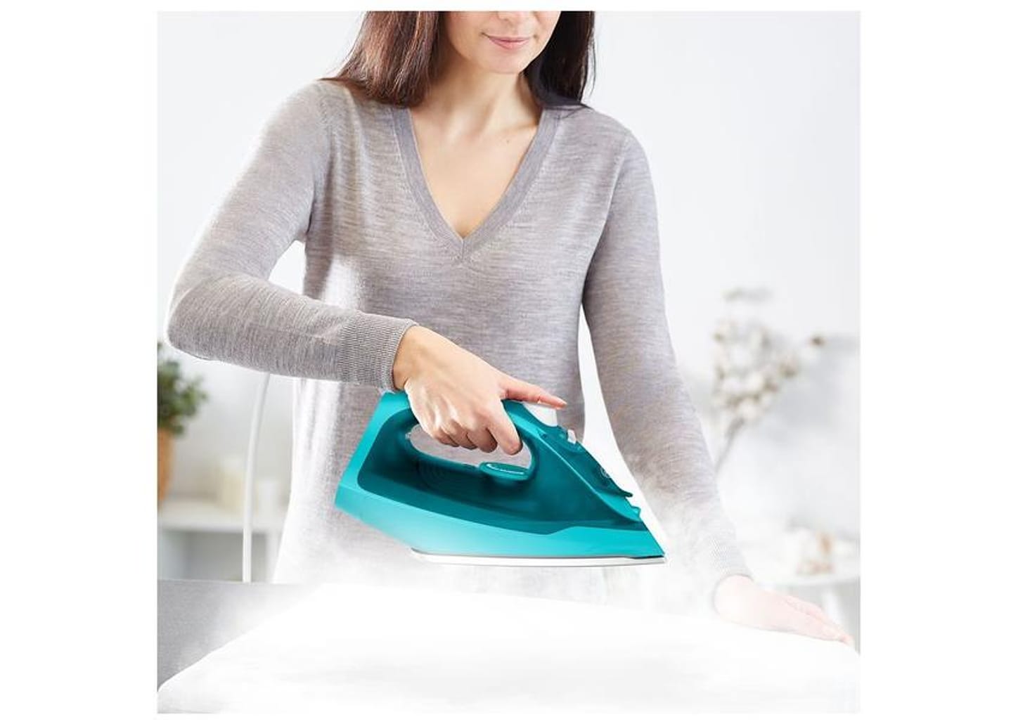 Ferro de Passar Roupa a Vapor Arno Ultragliss Protect FUP1 Turquesa 1830009392
