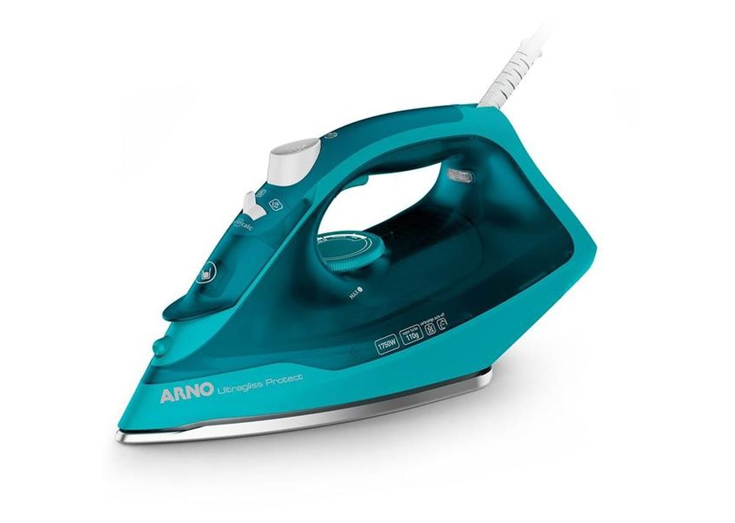 Ferro de Passar Roupa a Vapor Arno Ultragliss Protect FUP1 Turquesa 1830009393