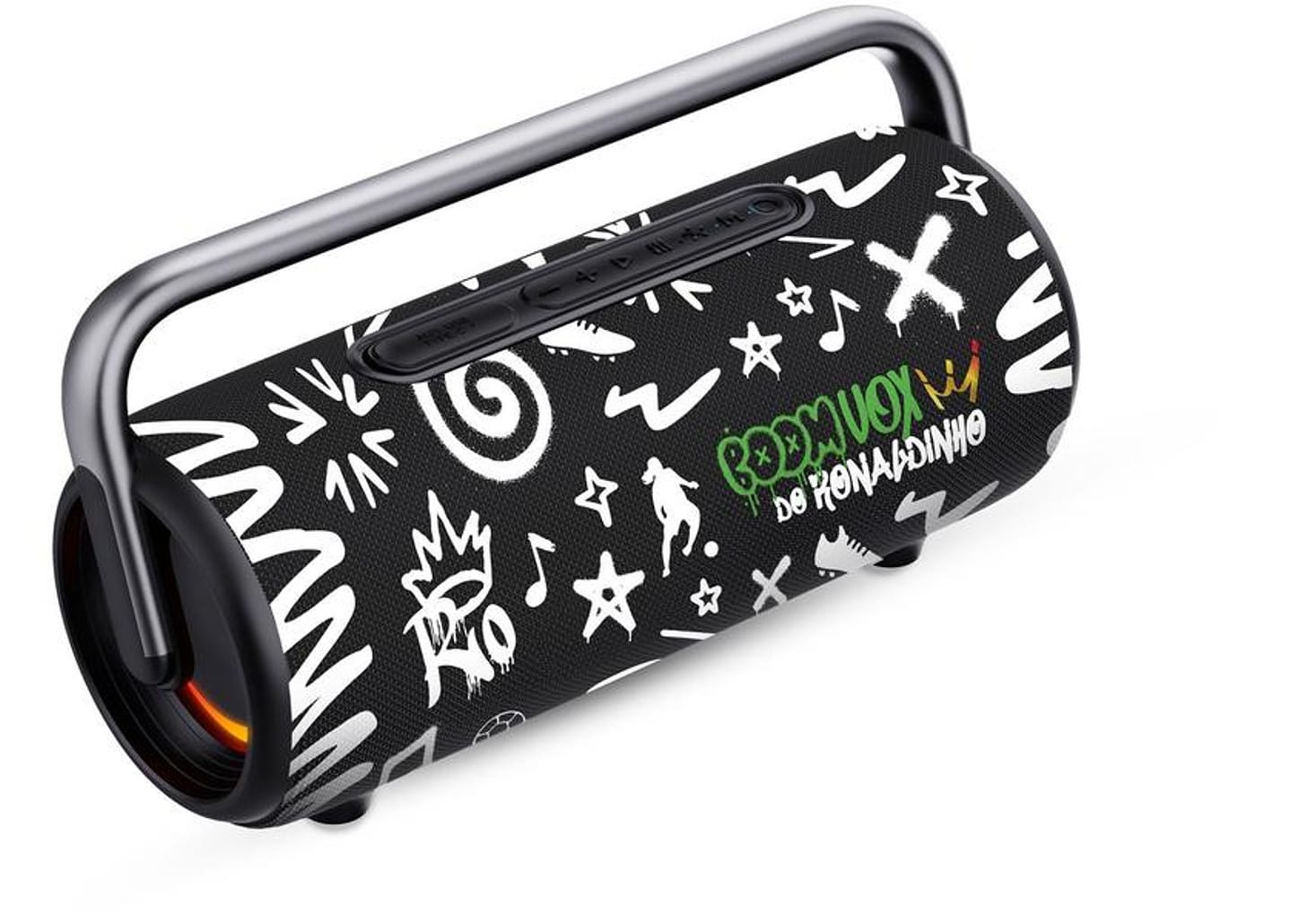 Caixa de Som Amplificada Bluetooth Amvox Boom Vox ACA 610W RMS USB