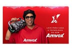 Caixa de Som Amplificada Bluetooth Amvox Boom Vox ACA 610W RMS USB